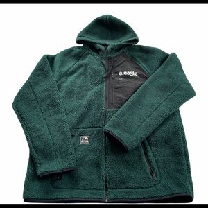 American Eagle Fleece Hooded Jacket Men’s XL NWT